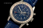 BSW0017BLB - Breitling Navitimer GMT SS Blue LB - Asia 7750