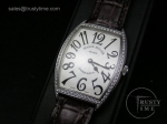 FM005 - Franck Muller Casablanca Diamonds CZ Curvex