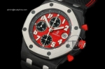 AP0103 - Royal Oak Chronograph SS/LE FI Red A-7750 Sec@12