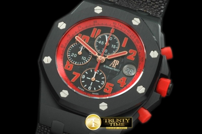 AP0148 - Royal Oak Chronograph DLC/LE Black A-7750