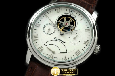 BLP011C - Carrousel Tourbillon SS/LE White Asian 2813