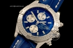 BSW0082F - Chronomat Evolution Ult V3 SS/LE Blue Stk A-7750 2880