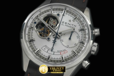 ZEN013C - EP Chrono Tourbillon SS/LE White Venus 75