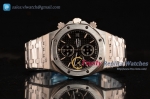 Audemars Piguet - Royal Oak Chronograph SS/SS Black Dial Miyota OS10 Quartz