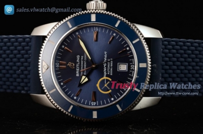 Breitling - Superocean Heritage II 42 SS/RU Blue Dial Swiss ETA 2824 Auto (JH)