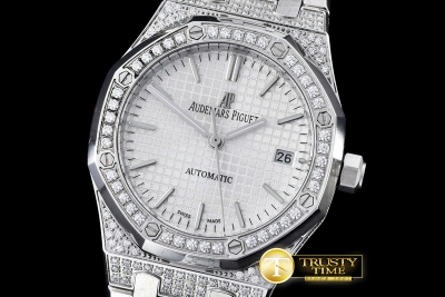 AP0365A - Royal Oak 15400 SS/SS Diam White JHF M-9015/3120