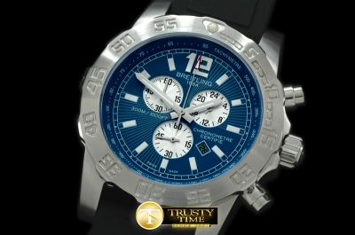 BSW0168C - Colt Chronograph SS/RU Blue Stk/Num Japanese OS Qtz