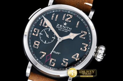 ZEN022C - Pilot Montre Type 20 GMT SS/LE Vintage Asia 23J