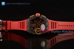 Richard Mille - RM 11-02 Chrono CF/RU Red Skeleton 1:1 A7750 Auto