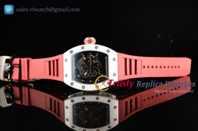 Richard Mille - RM 055 Bubba Watson CER/RU Miyota 9015 Auto Black Skeleton Dial