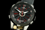 PER005 - Turbine XL SS/PVD/RU Blk/Red Asian 2813 Decorated