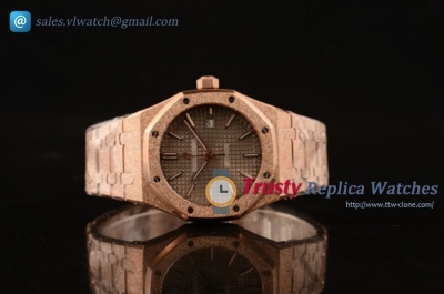 Audemars Piguet Royal Oak 41MM RG/RG Grey Calibre 3120 Auto (EF)