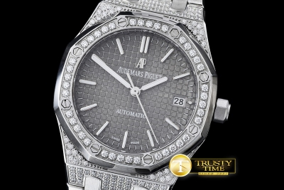 AP0365B - Royal Oak 15400 SS/SS Diam Grey JHF M-9015/3120