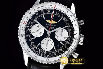 BSW0315A - Navitimer SS/LE Black Stk A-7750