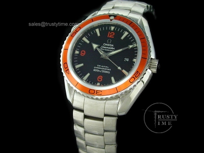 OMG0062C - Planet Ocean 45mm Orange Bez Eta 2824-2 Ultimate Ver