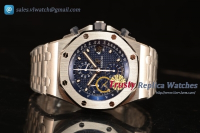 Audemars Piguet Royal Oak OffShore Run 12@Sec 1:1 Clone AP 3126 With Blue Dial JH Edition 26237ST.OO.1000ST.01