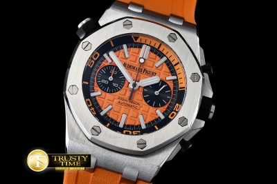 AP0328A - AP Offshore Diver Chronograph Orange - Seiko VK64