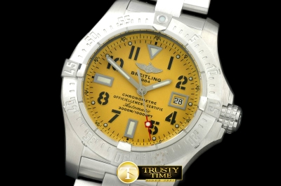 BSW0293C - Seawolf V2 SS/SS Yellow Swiss Eta 2836-2