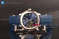 Patek Phillippe - Aquanaut Travel Time SS/RU Blue Dial Miyota 9015 Auto