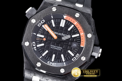 AP0378C - Royal Oak Diver FC/RU Black/Orange JHF A2813 Mod3120