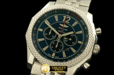 BSW0226C - Bentley Barnato Chrono SS/SS Blue A-7750 Sec@3